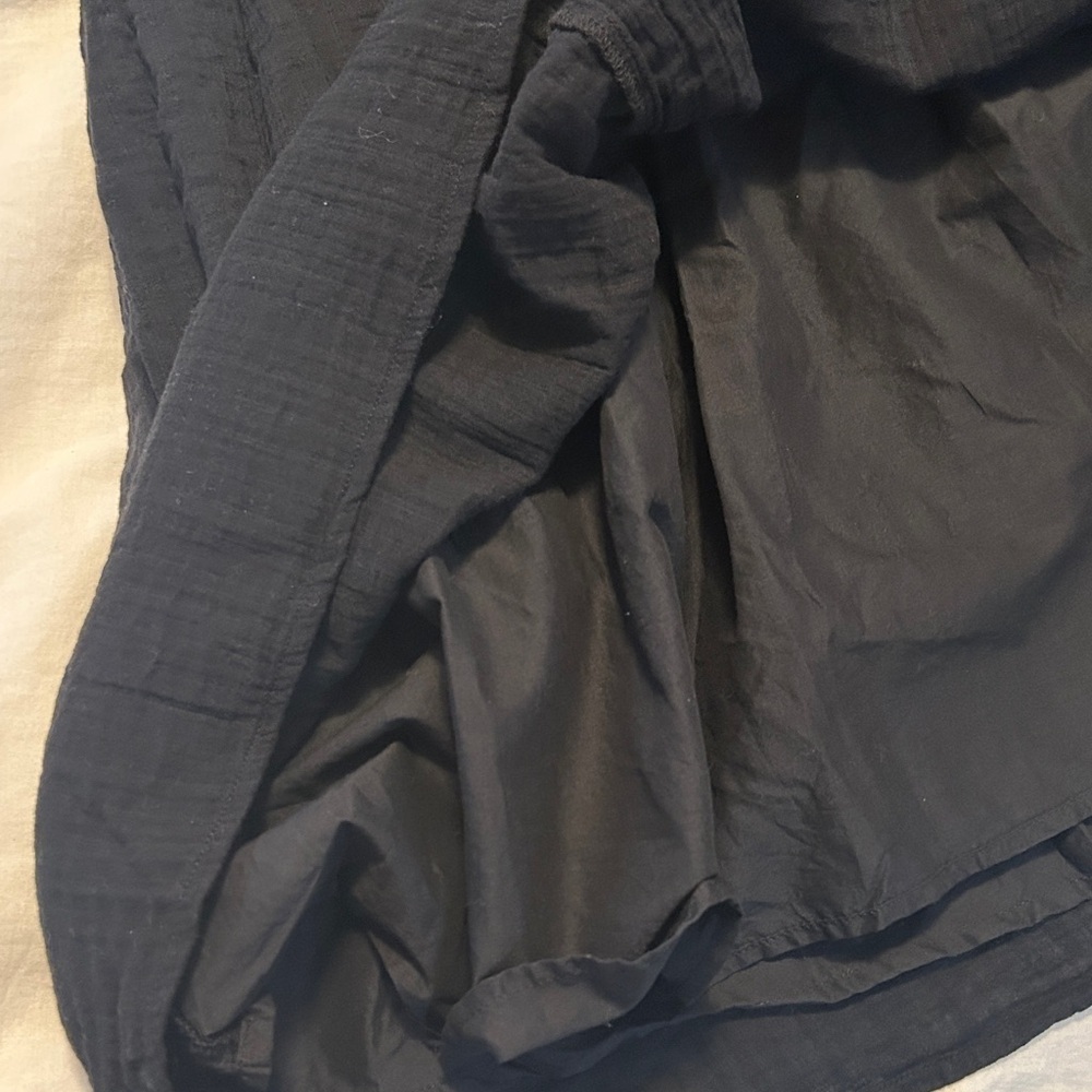 Universal Thread Black Textured strapless mini dr… - image 5